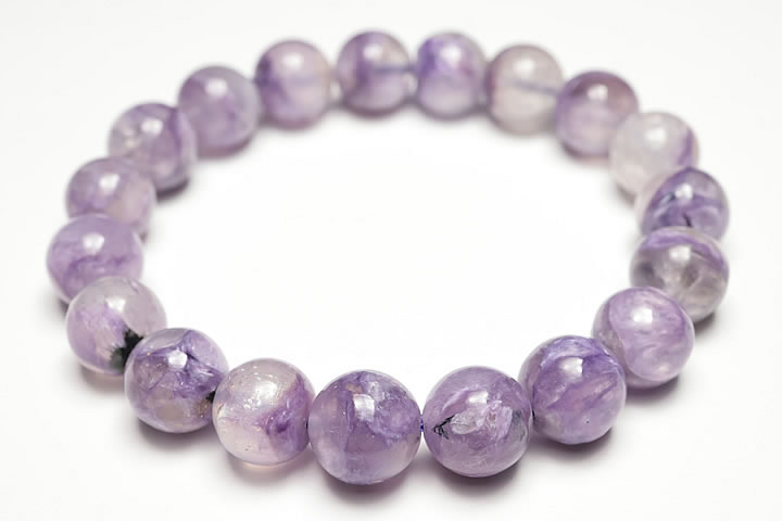 10mmピンクチャロアイトブレスレットファイナルグレード