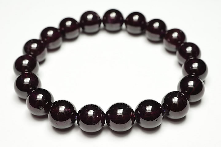 10mmロードライトガーネットブレスレット ファイナルグレード++++ ブラジル産