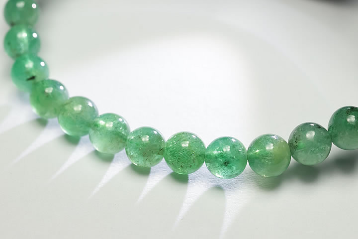 5.3mmエメラルドブレスレット ファイナルグレード++++ ザンビア産