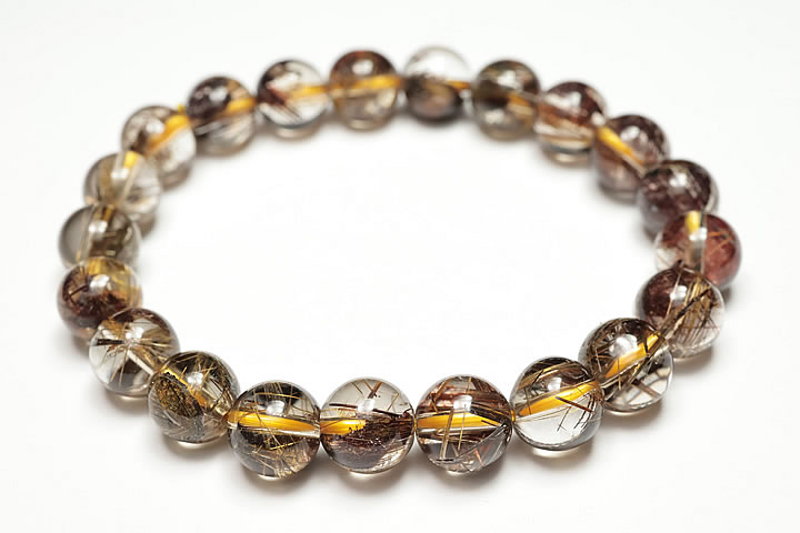 最高級品5A9mmタイガーアイルチ...