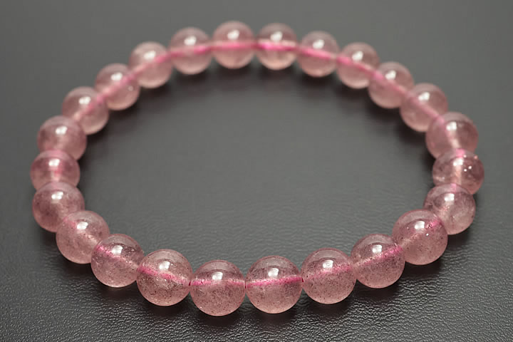 7.5mmレピドクロサイトインクォーツブレスレット