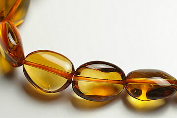 トップグレードレッドシトリンナゲットブレスレット