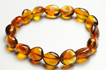 トップグレードレッドシトリンナゲットブレスレット