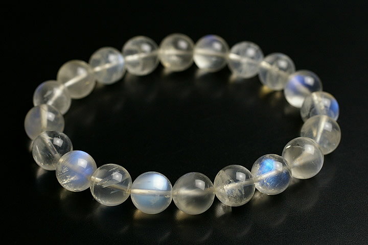 9.5mmロイヤルブルームーンストーンブレス　ファイナルグレード++