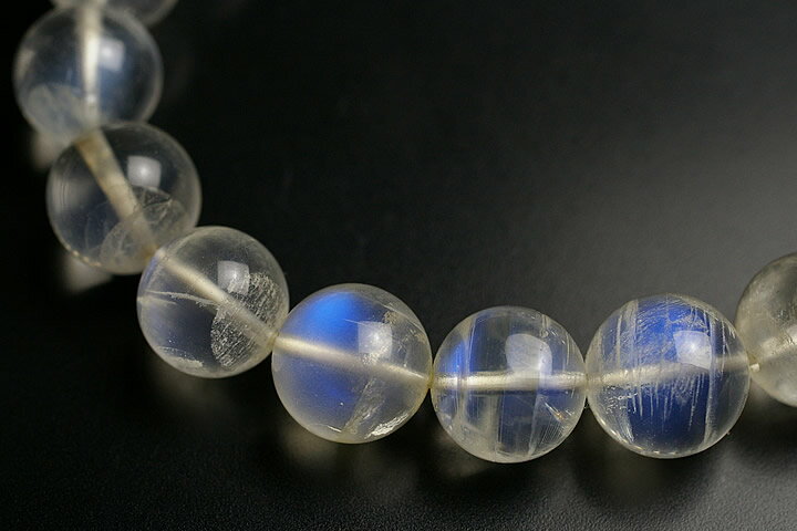 9.5mmロイヤルブルームーンストーンブレス　ファイナルグレード++