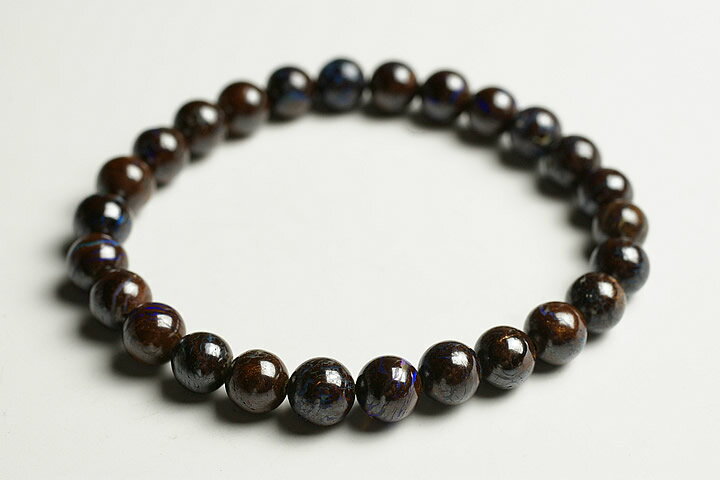 7.5mmボルダーオパールブレス　ファイナルグレード