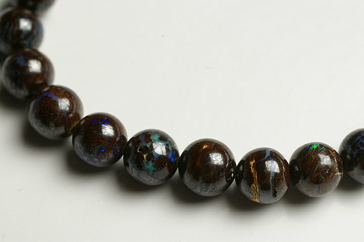 7.5mmボルダーオパールブレス　ファイナルグレード