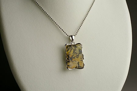 デンドライト　デンドリチックアゲート　ペンダントトップ　最高級品