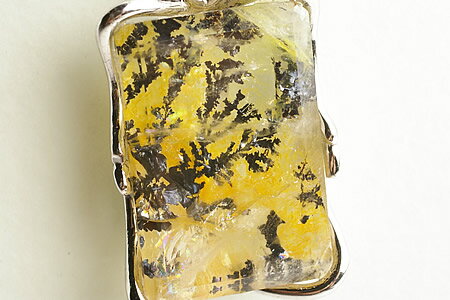 デンドライト　デンドリチックアゲート　ペンダントトップ　最高級品