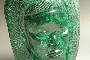 マラカイト　顔