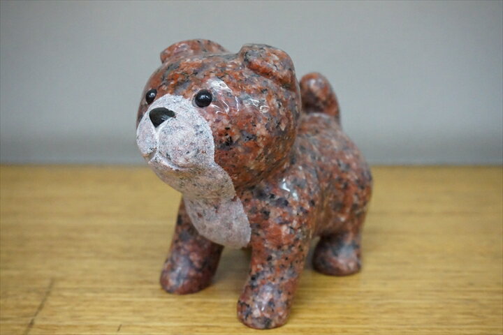 戌 置物(御影石)