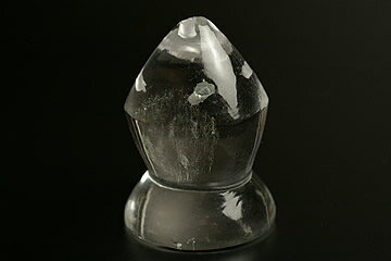 最高級品ガーネッシュヒマール産　ヒマラヤ水晶線香立て