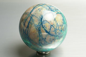 天然石 グリーンターコイズ 大玉 丸玉　14mm　14個　パワーストーン　アクセサリーパーツ　手芸品　御守り石　風水石　誕生石　プレスレット　ネックレス