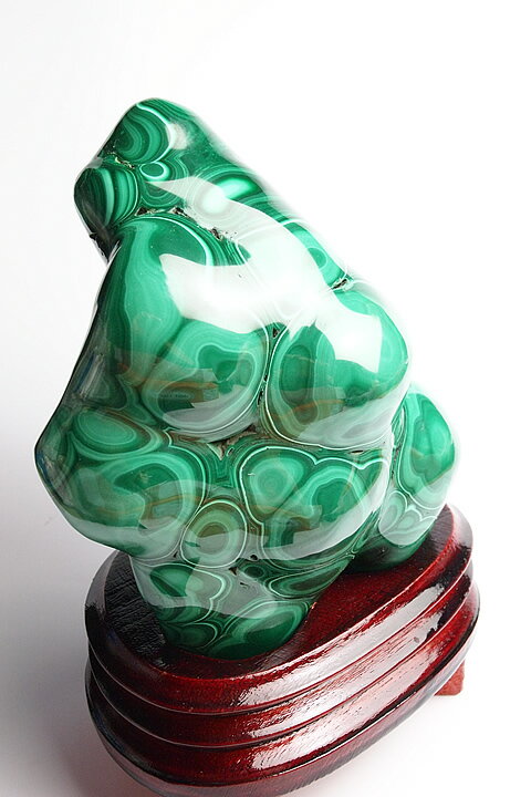 マラカイト原石 ポリッシュ　ザイール産