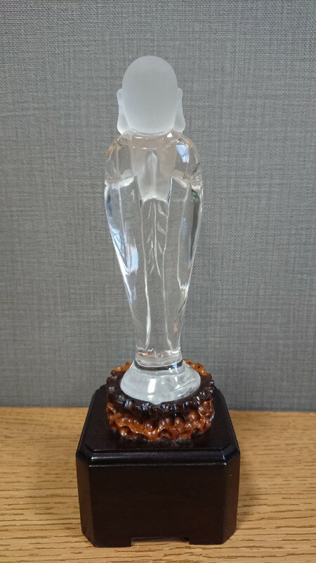 最高グレード水晶　仏像彫刻品　ブラジル産