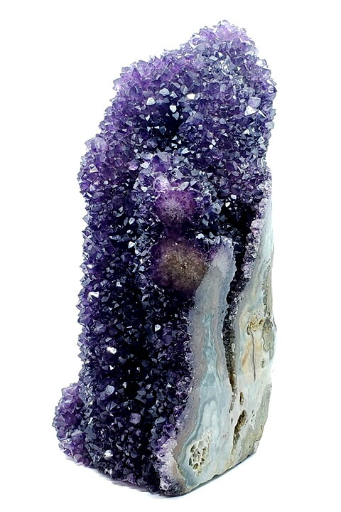 ウルグアイアメジスト(ドーム) クラスターポリッシュベースカット　ファイナルグレード++++　1.91kg