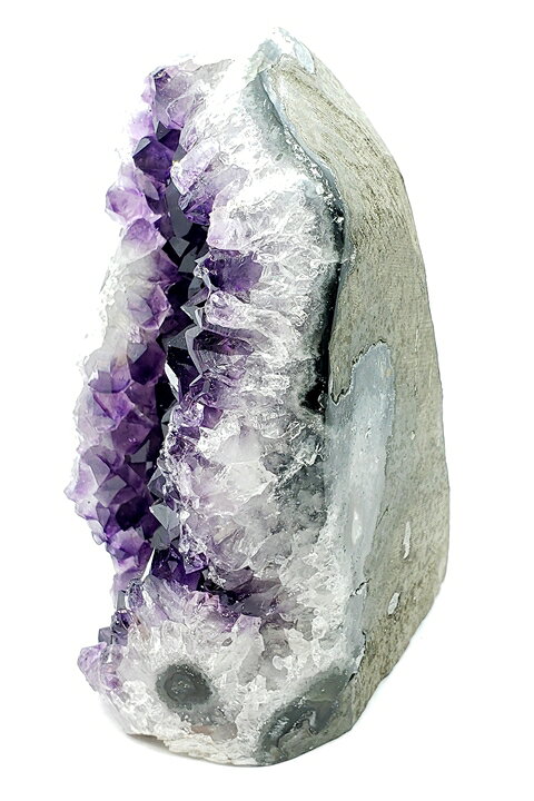 ウルグアイアメジスト(ドーム) クラスターポリッシュベースカット　ファイナルグレード　1.21kg