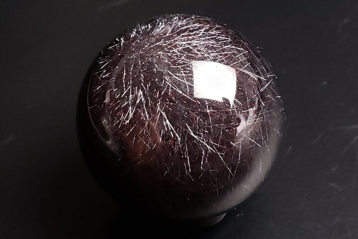 26mm30Aグレード最高級品エスピリットサント産エレスチャルフラワースーパーセブン丸玉 シャイニングカラー