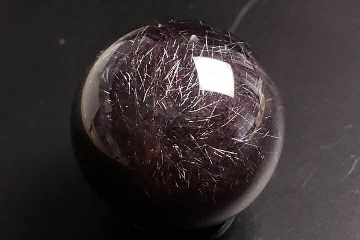 g3-464A　ブラックオニキス 14mm 丸玉 5A 半連19cm 通し針、解説書、1mゴム付き ブラジル産 送料無料有 天然石 パワーストーン