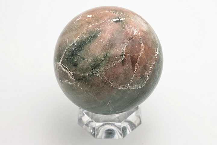 52mm グリーンスレイマンアゲート丸玉ファイナルグレード インド・ジャイプール産