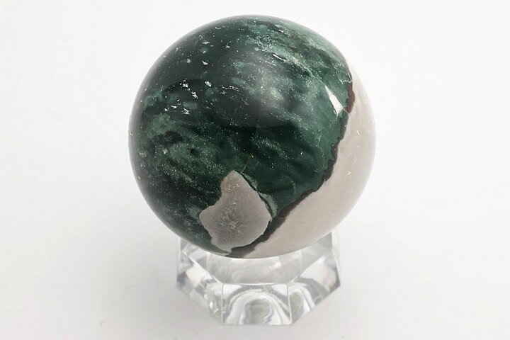 47mm グリーンスレイマンアゲート丸玉ファイナルグレード インド・ジャイプール産