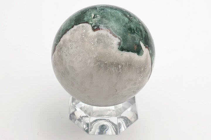 47mm グリーンスレイマンアゲート丸玉ファイナルグレード インド・ジャイプール産