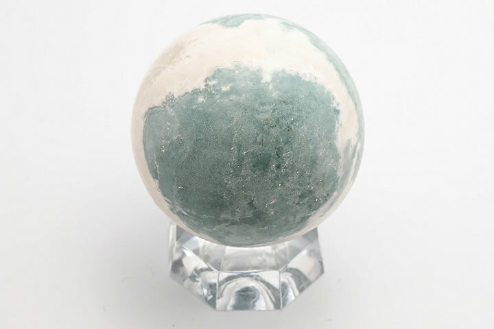 48mm グリーンスレイマンアゲート丸玉ファイナルグレード インド・ジャイプール産