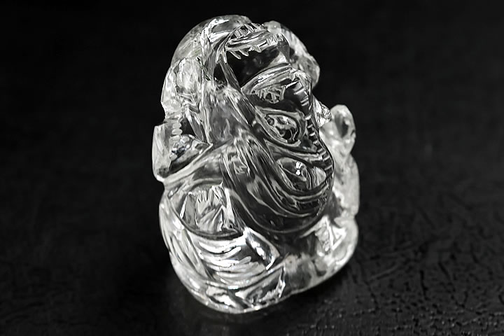 ガーネッシュヒマール産　ヒマラヤ水晶ガネーシャ