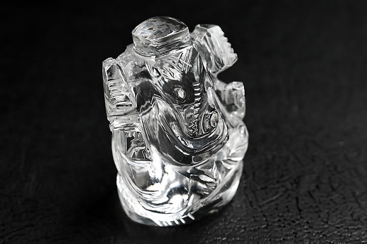 ガーネッシュヒマール産　ヒマラヤ水晶ガネーシャ