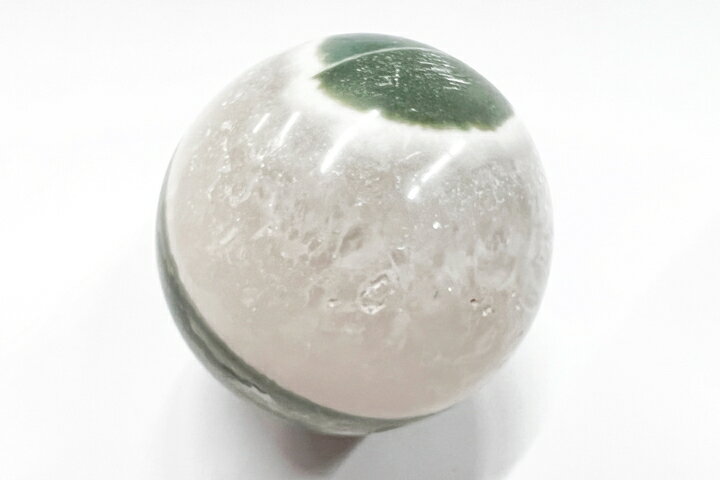 53mm グリーンスレイマンアゲート丸玉ファイナルグレード インド・ジャイプール産