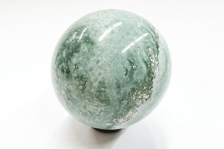 46mm グリーンスレイマンアゲート丸玉ファイナルグレード インド・ジャイプール産