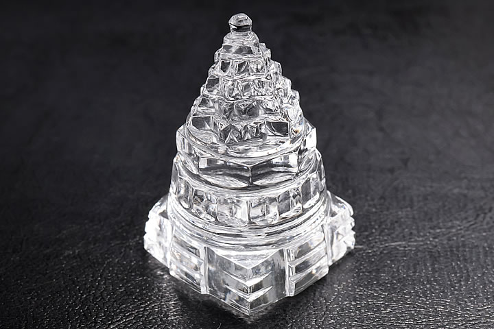 最高級品ガーネッシュヒマール産　ヒマラヤ水晶シュリーヤントラ