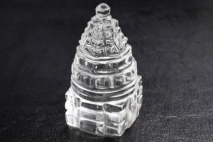 最高級品ガーネッシュヒマール産　ヒマラヤ水晶シュリーヤントラ