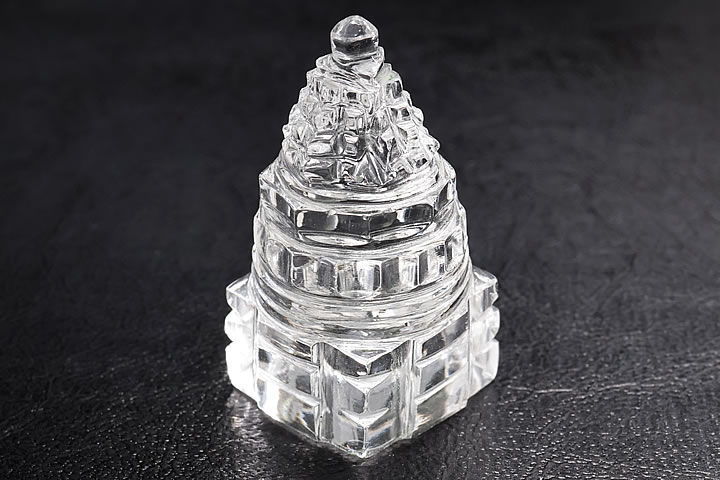 最高級品ガーネッシュヒマール産　ヒマラヤ水晶シュリーヤントラ