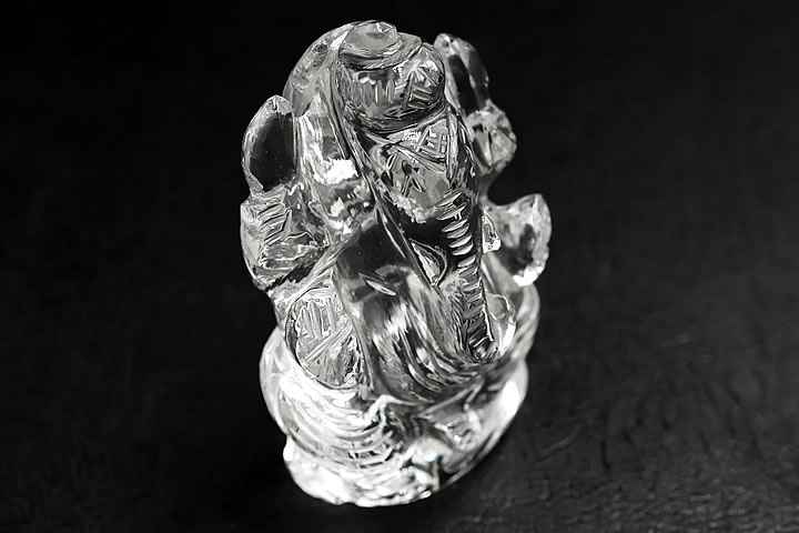 ガーネッシュヒマール産　ヒマラヤ水晶ガネーシャ