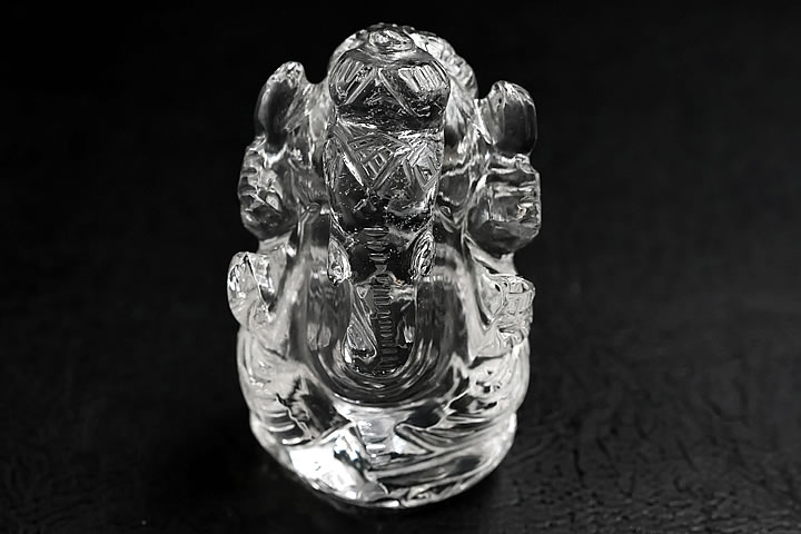 ガーネッシュヒマール産 ヒマラヤ水晶ガネーシャ