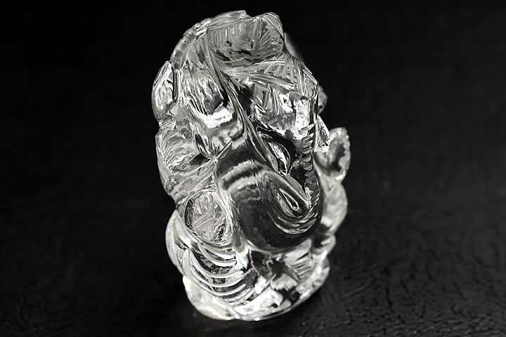 ガーネッシュヒマール産　ヒマラヤ水晶ガネーシャ