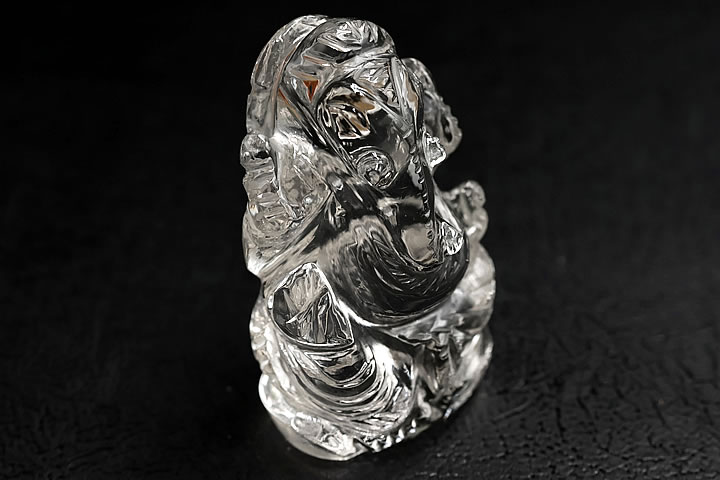 ガーネッシュヒマール産　ヒマラヤ水晶ガネーシャ