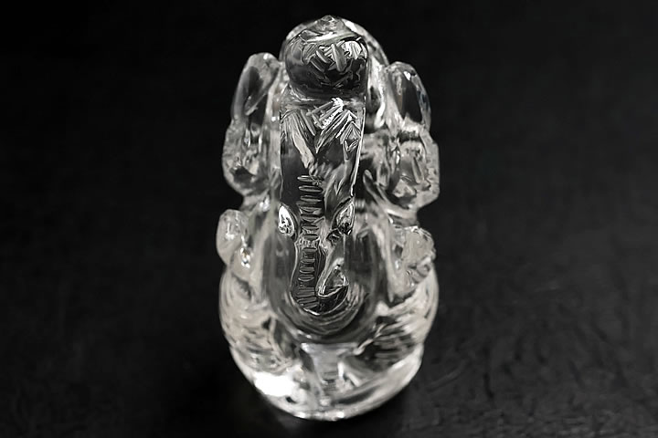 ガーネッシュヒマール産 ヒマラヤ水晶ガネーシャ