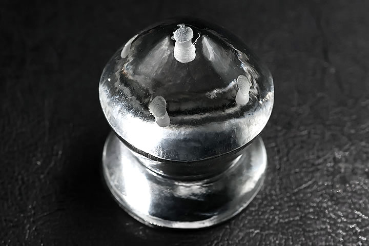 ガーネッシュヒマール産　ヒマラヤ水晶　線香立て