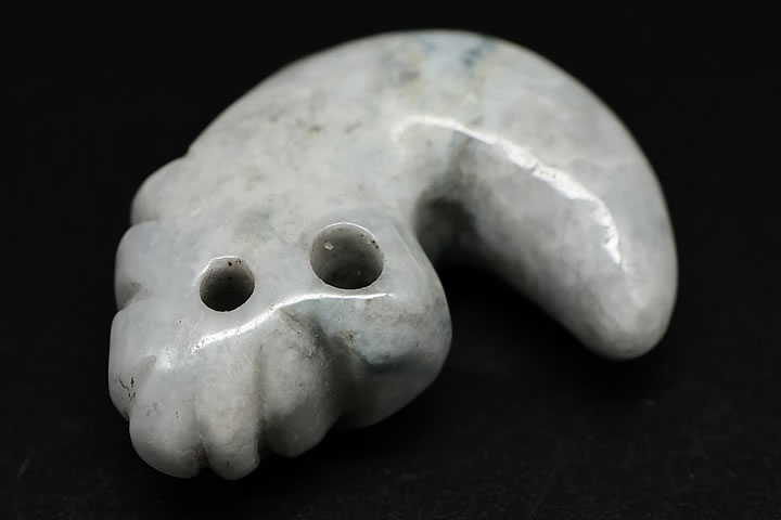 超レア品糸魚川翡翠異形勾玉 原産地証明書付