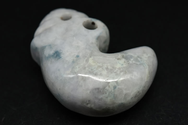 超レア品糸魚川翡翠異形勾玉 原産地証明書付