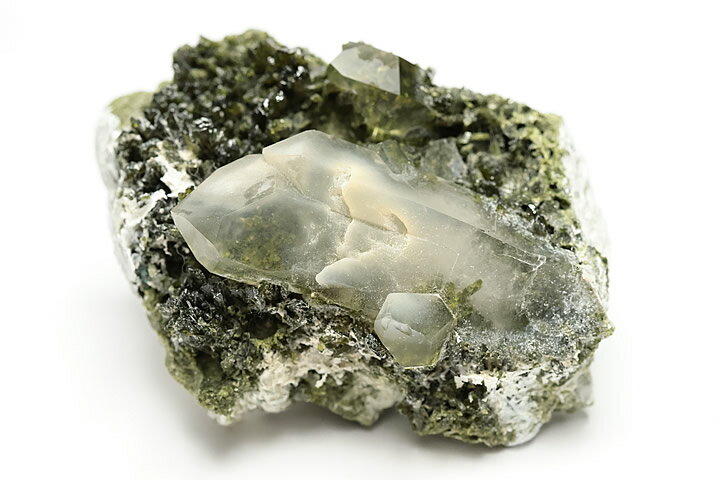 エピドット・水晶 アフガニスタン産