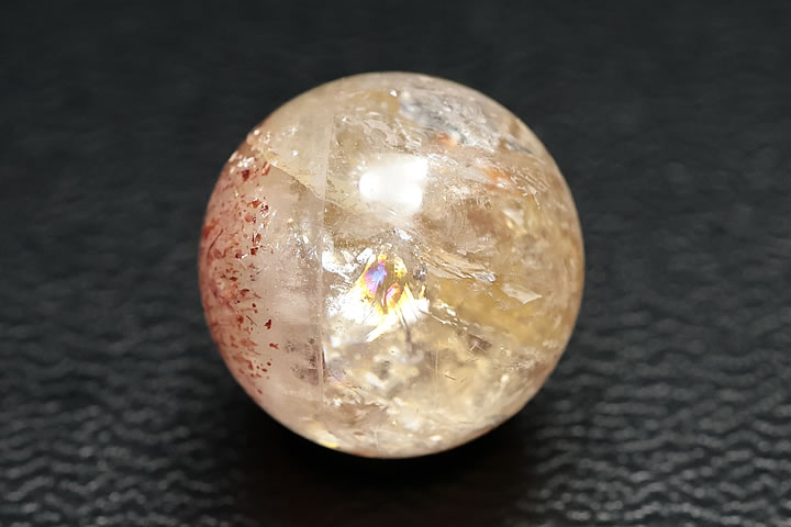 12mmファイヤークォーツ丸玉