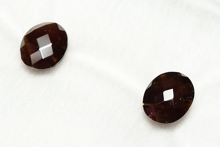 4.18ct奈良県天川村産 レインボーガーネットジェムグレードルース 日本加工