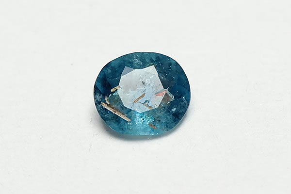 0.09ctユークレースルースバイカラー　ファイナルグレード++　ジンバブエ産