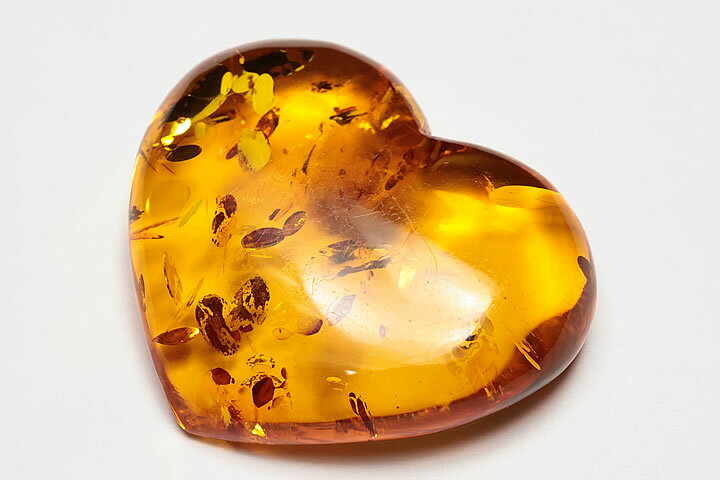 最高級 コハク ハートタンブル