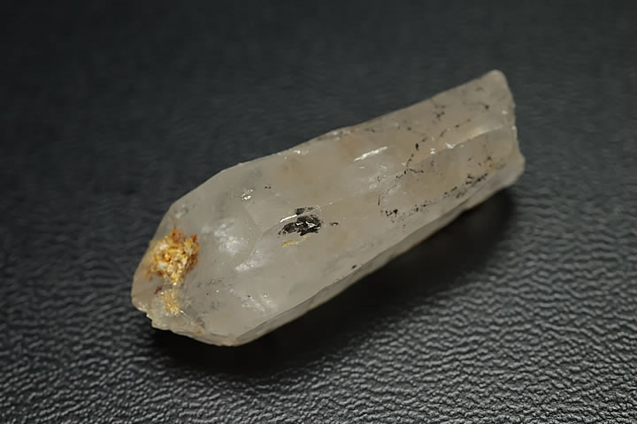 超レア品!磁硫鉄鉱入り水晶(日本水晶)　長野県南佐久郡南相木町栗生産 ケース入り