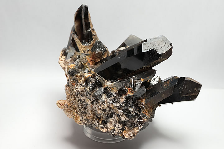 チベットモリオン(黒水晶)クラスター 四川省産