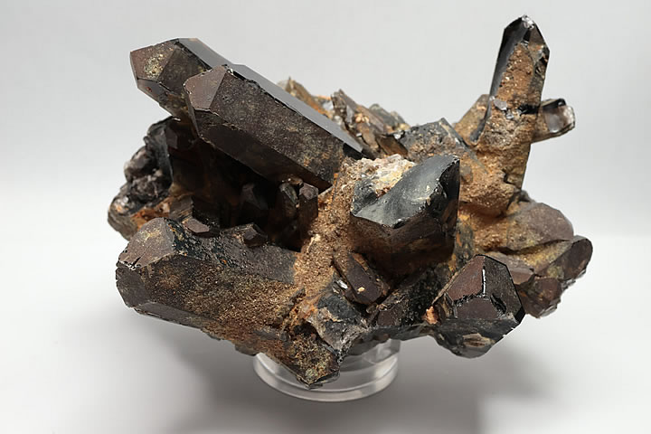 チベットモリオン(黒水晶)クラスター 四川省産